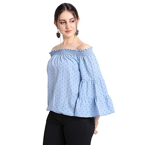 Image of OOMPH! Women's Crepe Off Shoulder Top