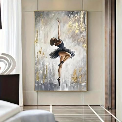 Affiche de danseuse de ballet moderne tableau intérieur 35x55 - 2