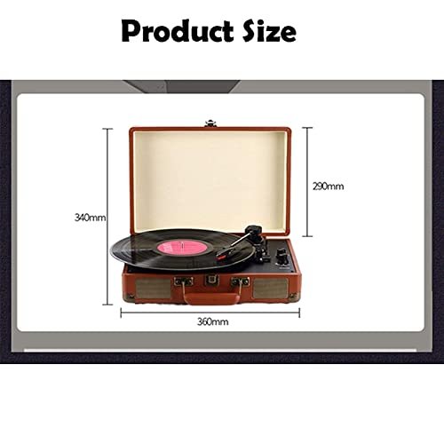 Tourne-Disque pour Tourne-Disque en Vinyle, phonographe Bluetooth en Cuir Haut-parleurs intégrés, Tourne-Disque USB Chaque Famille - Les Beatles, Paul McCartney, John Lennon, RIngo Starr, George Harrison Tourne-Disque pour Tourne-Disque en Vinyle, phonographe Bluetooth en Cuir Haut-parleurs intégrés, Tourne-Disque USB Chaque Famille – Image 5