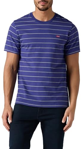 Lse_Ss Original Hm Tee Taper Stripe Blue