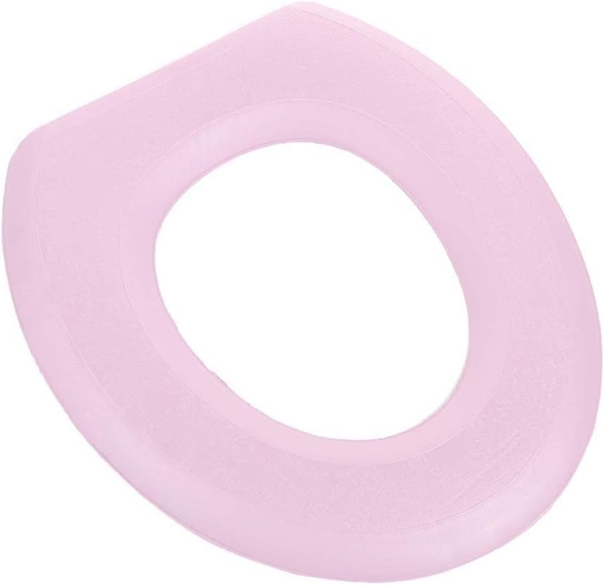 CHDHALTD Waterpoof Toilet Seat Cover, Cartoon Closestool Pad Household Bathroom Washable Toilet Seat Cushion(Purple) : Home & Kitchen