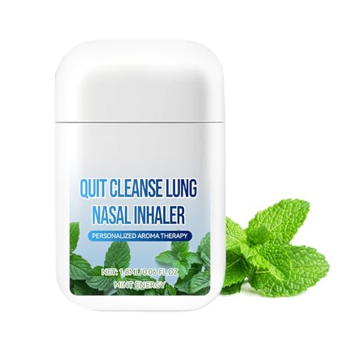 Palillo nasal refrescante, inhalador de restauración de energía y vitalidad - Pulverizador natural portátil para el bienestar, confianza en sí mismo, salud, viaje, cuidado diario en el hogar
