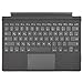 Produktbild Rii Surface Tastatur für Surface Pro 7 Plus/Pro 7 / Pro 6 / Pro 5 / Pro 4 / Pro 3, Bluetooth 5.2 Tastatur mit Touchpad und 7-Farbiger Hintergrundbeleuchtung - Grau QWERTZ, Deutsches Layout