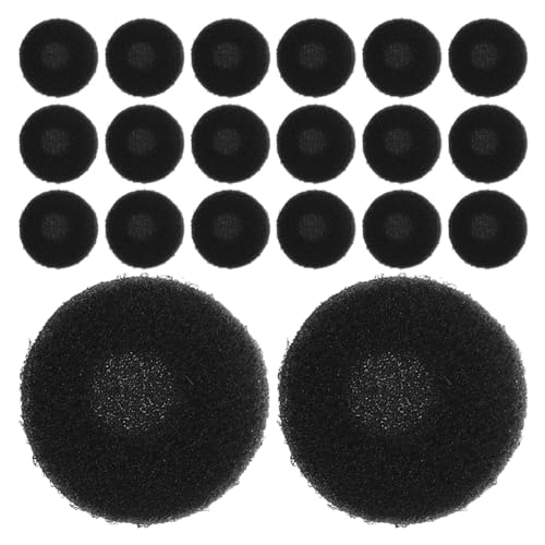 HONMEET 100pcs Soft Earbud Pads Replacement Mini Sponge Covers for