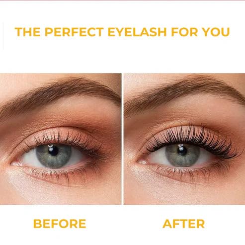 Image of Eyelash Mascara Makeup Kit Long Lasting, Natural, Waterproof, Smudge Proof Professional Eye Mascara Cosmetic Make Up, Maximum Lash Volume, Length, and Definition(Black)