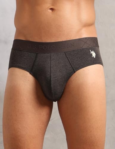 Image of U.S. Polo ASSN. Men's PB006 Bamboo Comfort Briefs for All-Day Freshness - Pack of 1