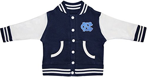University Of North Carolina Tar Heels Varsity Jacket Navy #TOP30