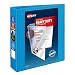 Avery Heavy-Duty View 3 Ring Binder, 2" One Touch Slant Rings, Holds 8.5" x 11" Paper, 1 Light Blue Binder (05501)