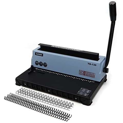 Encuadernadora metálica de anillas RAYSON TD-130 Cover