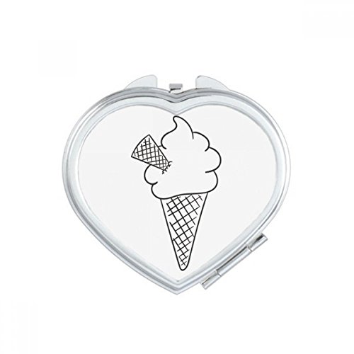 Miroir compact portable DIYthinker pour retouches maquillage en voyage - 2