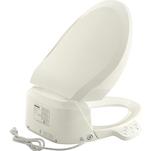 Kohler K-4737-96 C3 125 Elongated Warm Water Bidet Toilet Seat cover