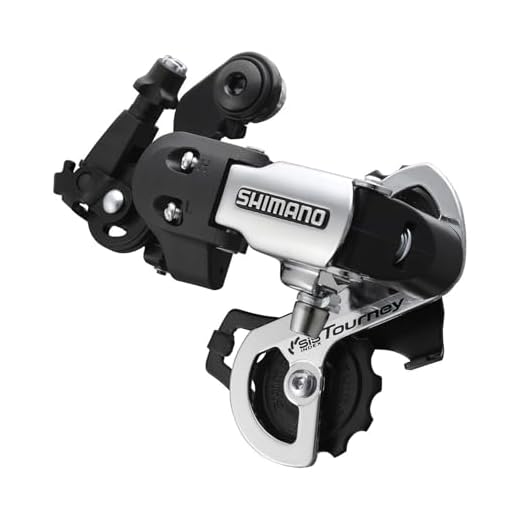 SHIMANO Cambio Tras. 6/7v RD-FT35 Tourney ANC. Dir, Adultos Unisex, (Negro), Talla Única