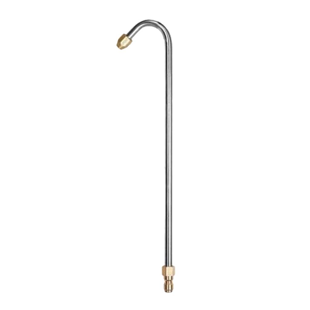 UJEAVETTE Pressure Washer Nozzle Angled Lance | 1/4'' Quick Release Spray Wand for U Shape 30 90 Degree Cleaning | Copper Stainless Steel for 3600 PSI High Pressure-picture-30