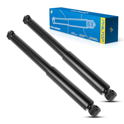 Image of PHILTOP Rear Complete Struts Shocks Assembly for TITAN,TITAN XD 2pcs | Replace OE 37251,for 2004-2015 TITAN 5.6L 4WD,2016-2019 TITAN XD 5.0T,Pre-Assembled Easy Install,Amortiguadores Traseros