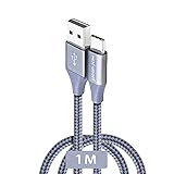 cable usb 4 colores 【 Estable e inofensivo 】Nuestros cables están bien diseñados para funcionar perfectamente y con seguridad con cualquier dispositivo que utilice un puerto USB C. El cable cuenta con una carcasa de alta calidad hecha de aleación de aluminio, firmemente conectada. Este puerto USB Tipo-C también tiene una carcasa protectora que está firmemente unida, proporcionando una experiencia de carga segura. El puerto también es reversible, por lo que no hay que preocuparse de qué lado está arriba/abajo