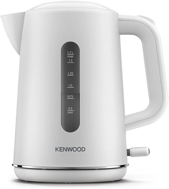 Kenwood Abbey Lux Water Kettle, 360° Swivel Base, Fast Boiling