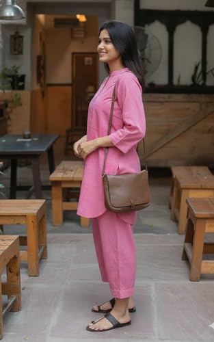 Image of Cord Set for Women Cotton Stylish Co Ord Outfit Kurta Pant Western Office Casual Summer Wear Style Coord Sets for Women Stylish Dress Daily Use Co Order, Coat, Cod, Cot, co-ord, corts