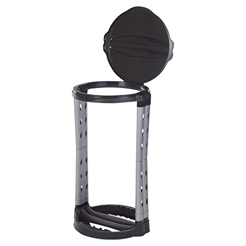 Collapsible Plastic Recycle Garbage Waste Rubbish Bin Bag Sack Stand Holder For Kitchen Garden Outdoor Camping Use (120L)