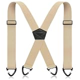 Les bretelles sont dotées de 4 boucles à pression, simples et sans tracas, les bretelles sont incroyablement faciles à utiliser – il suffit de les clipser sur votre pantalon et de les ajuster au serrage souhaité. Ils sont compatibles avec différents types de pantalons, y compris les jeans, les pantalons décontractés, les pantalons habillés, les pantalons de ski. Bretelles de veste de ski, que vous soyez au bureau, en plein air ou en voyage, ces bretelles sont des compagnons essentiels.