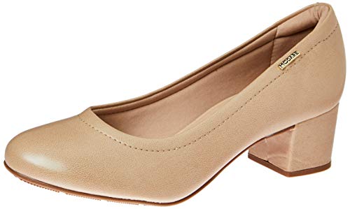 Tamanco Rasteiro Napa Sense, Modare, Feminino, Bege, 34