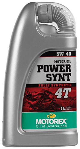 Aceite para motor Motorex PWR SYN 4T 5W40 4 litros miniatura 1