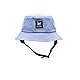 Sonnenhut mit flexiblem Visier, Surfmütze für Herren/Damen (UPF 50+), Boonie Hat, blau, One size