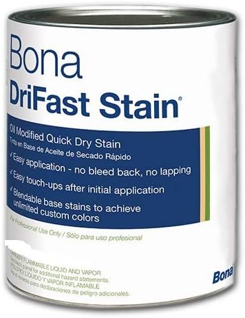 Premium Quality Oil-Modified Quick Dry Stain The Essentials Collection for Interior Hardwood Floor Spice Brown, QT