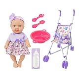 ⭐ ️Nourrir la compassion : notre ensemble Poupee avec poussette permet aux Enfant de simuler le processus de prise en charge d'un enfant, de l'alimentation et du changement des couches aux promenades dans la poussette. En imitant des scènes réelles de soins, les Enfant peuvent mieux comprendre et s'adapter aux différents rôles au sein de la famille et de la société, cultivant ainsi un fort sentiment d'ion et d'empathie.