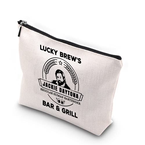 WCGXKO Lucky Brew's Jackie Daytona Regular Human Bartender We Do in Shadow Novelty Zipper Pouch Makeup Bag for Fans (Lucky Brew)