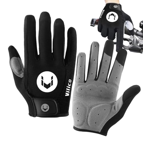 Generico Guantes de ciclismo | Guantes táctiles resistentes al viento y al sol | para climas fríos extremos para actividades al aire libre para mujeres y hombres