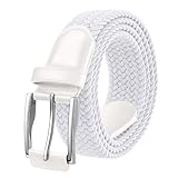 cintura gucci bianca uomo Cintura elastica universale: la cintura elastica intrecciata è dotata di una fibbia resistente e facile da usare e di un design senza fori per le regolazioni, per garantire una vestibilità adatta a tutte le dimensioni della vita, e può essere regolata in base alle preferenze personali.