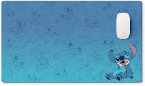 Amazon.com : Disney Stitch Desk Mat Large Mouse Mat 80 x 36 cm Baby ...
