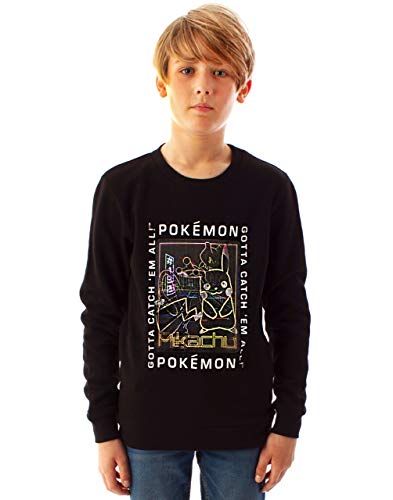Pull Pokémon garçon noir parfait pour les sessions de jeu