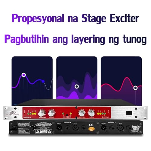 Mezclador de audio profesional y procesador vocal para podcast, producción musical, karaoke y actuaciones en vivo