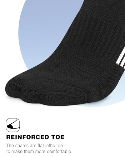 Image of Ankle Socks Womens Athletic Running Comfort Cushioned 3 /5 /6Pairs