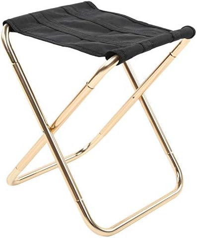 VBESTLIFE Taburete de camping, taburete de pesca compacto para descanso rápido, pesca, picnic, viajes
