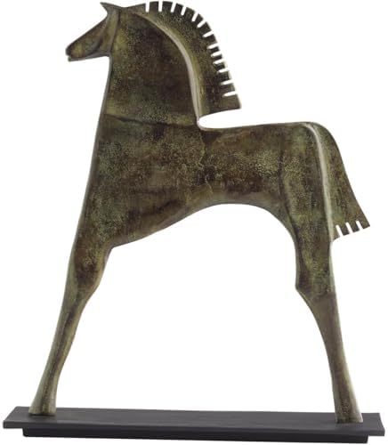 Cyan Design 11669 Etruscan Steed 18.25 X 4 inch Sculpture, Small