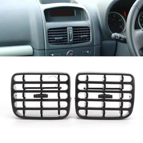 Aireador de salpicadero compatible con Clio II 1998-2006, rejillas de ventilación de coche 3