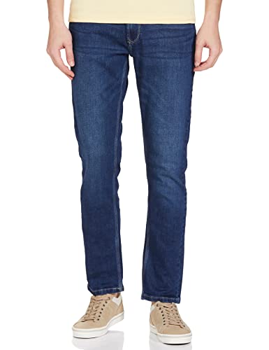 Image of Spykar Men's Mid Rise Skinny Fit Jeans