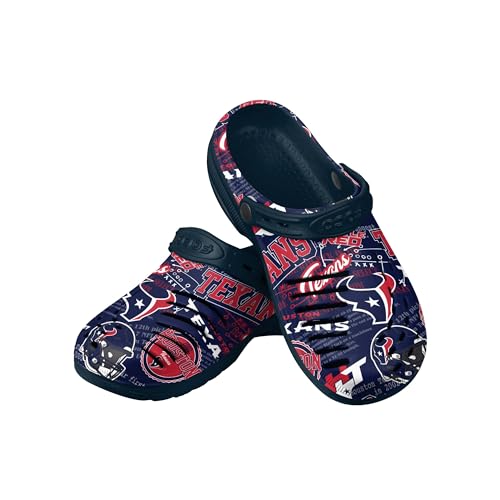 Image of FOCO Arizona Cardinals NFL Mens Historic Print Clog with Strap