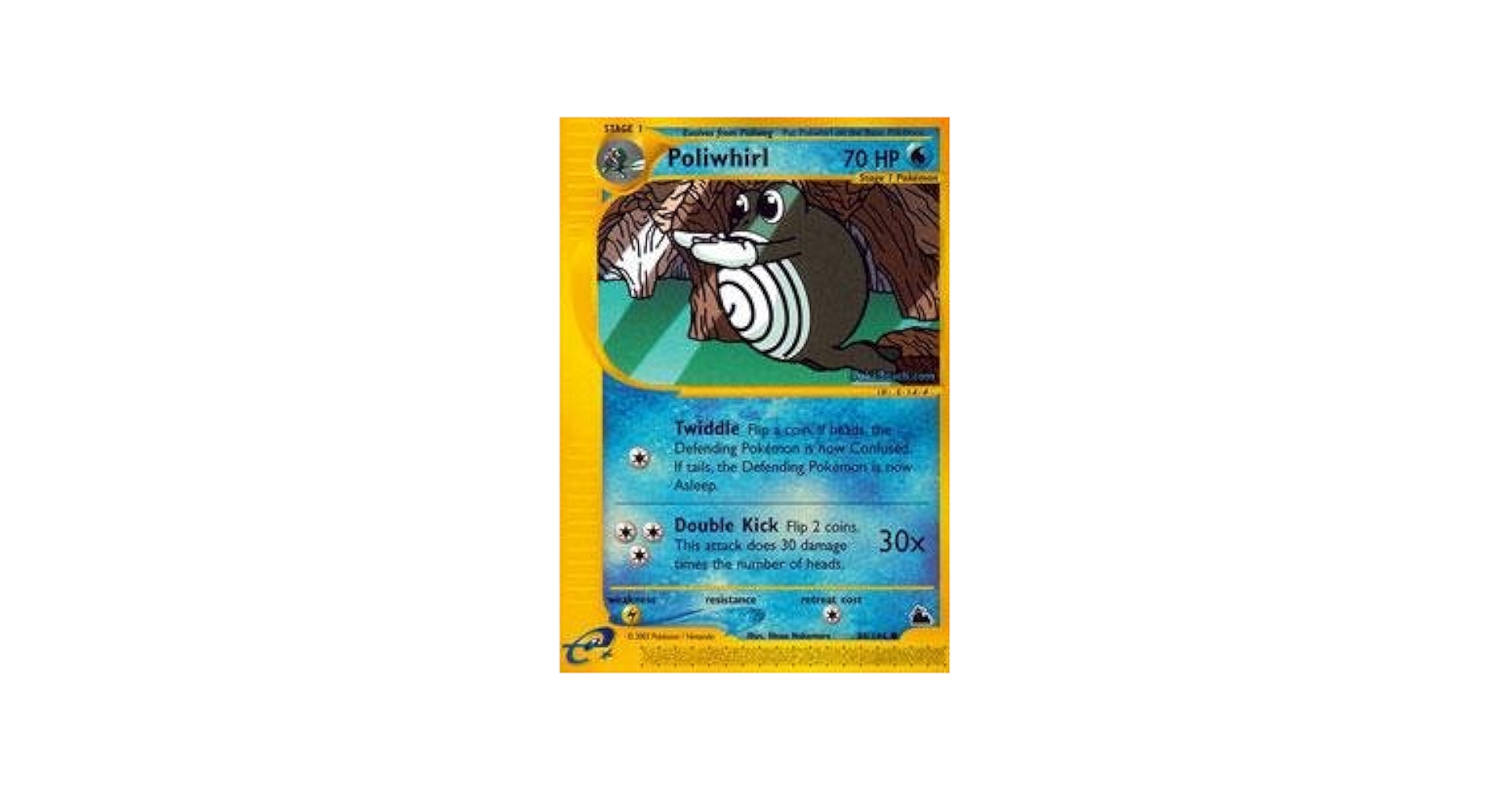 Amazon.com: Pokemon - Poliwhirl (88) - Skyridge : Toys & Games