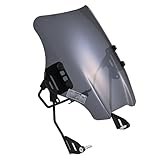 デイトナ(Daytona) エリミネーター(24)専用 バイク用 スクリーン クランプバー付き ウインドシールド SSシリーズ ショート スモーク 49666