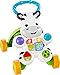 Fisher-Price Learn with Me Zebra Walker, musical baby activity and walking toy with learning content