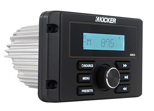 Receptor Multimedia Kicker KMC3 con Bluetooth y USB para Barco/ATV/UTV miniatura 3