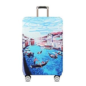 Hibasing Elastic Bagage Cover Trolley Case koffer Cover 20/24/26/28/30/32 inches Starry Sky Print