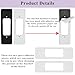 Doorbell Key Tool and Doorbell Mount Compatible with Blink Video Doorbell 2nd Gen(New Model)
