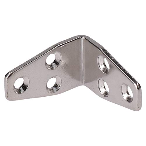 AB Tools Marine Angle Bracket 90 Degree Brace Marine Stainless Steel 316 41mm x 25mm