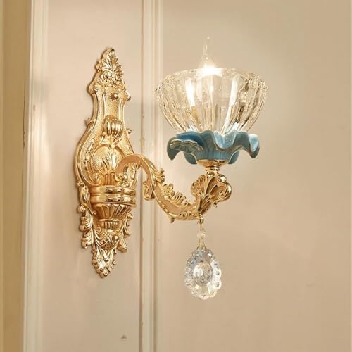 Applique cristal ZR98US l'esprit vintage pour un intérieur chaleureux