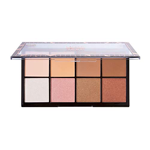 J. CAT BEAUTY 8 Square Palette - Hide & Seek Contour/Highlighter Palette