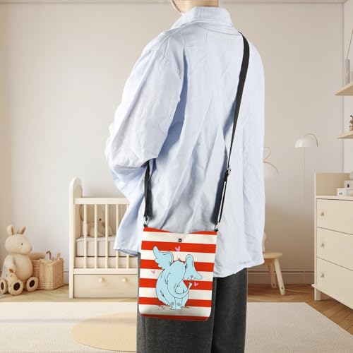 CMNIM DR Gifts Cartoon Inspired Crossbody Bag DR Quote Musical Gift for Musical DR Fans Shoulder Bag 7